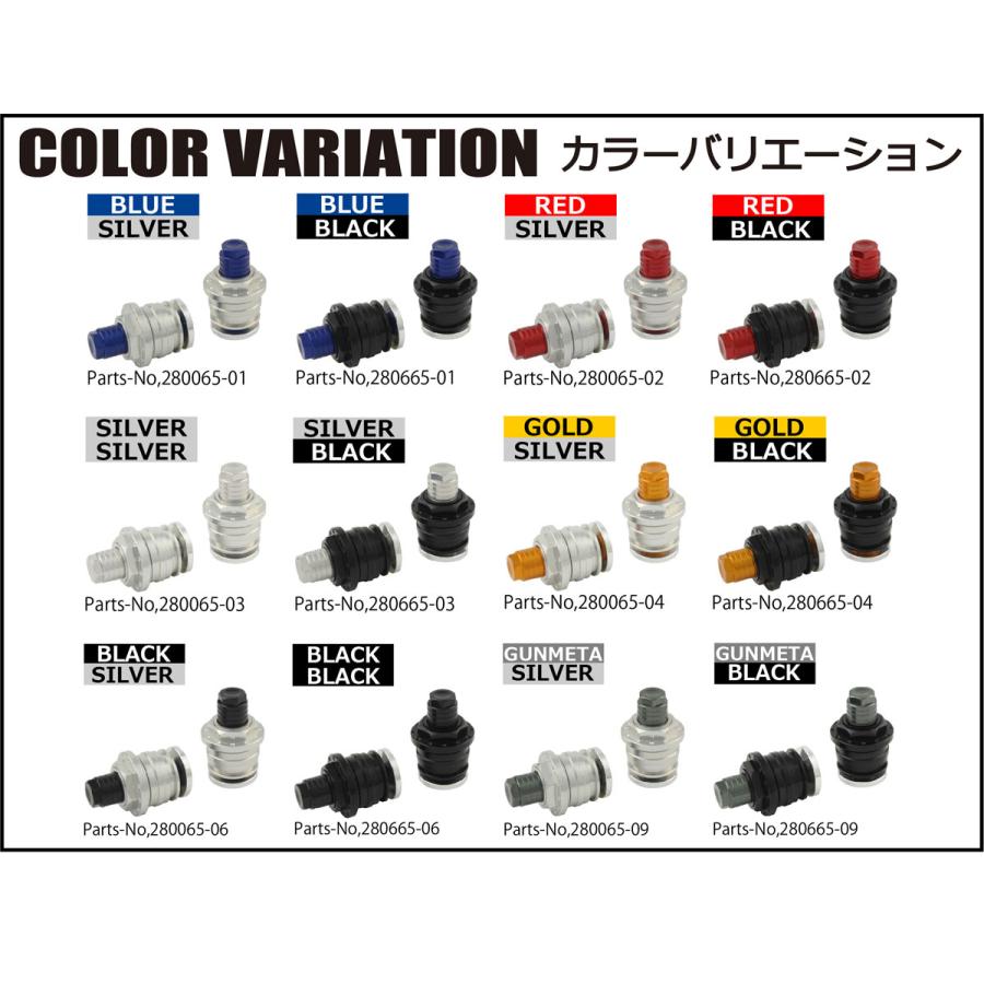 SHIFT UP GSX-R125 （18-23年） イニシャルアジャスター（ブラック