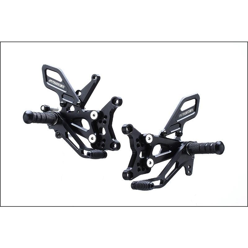 専用品 STRIKER スペシャルステップキット 6ポジション（ブラック）/ZX-6R（09