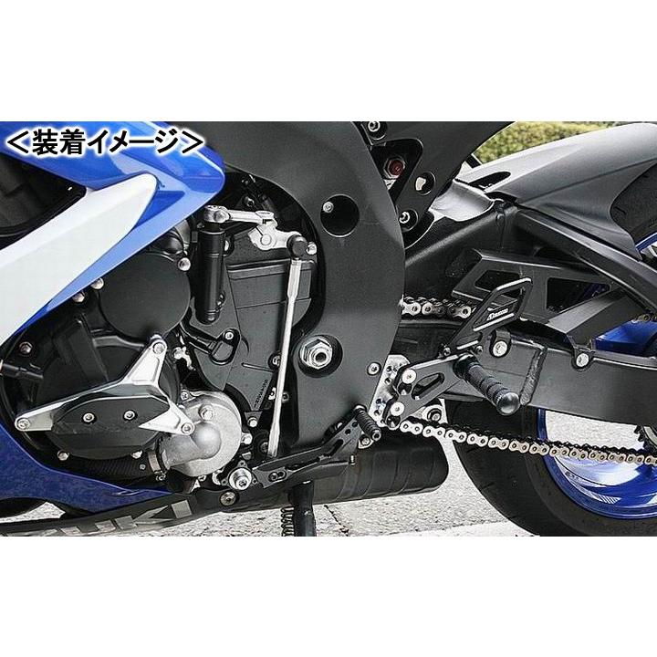 STRIKER スペシャルステップキット 6ポジション Type2（ブラック）/GSX 