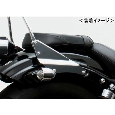 【まさ】シーシーバー　プレート HURRICANE シーシーバープレート/BOLT HA6411 : バイクパーツMotoJam