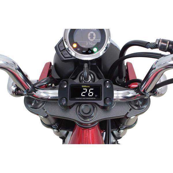 SP武川 コンパクトLEDサーモメーターキット2（ブラック