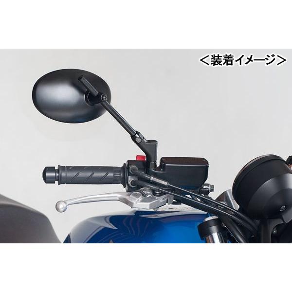 TANAX（タナックス） ナポレオン クラシカル2ミラー（ブラック/10mm