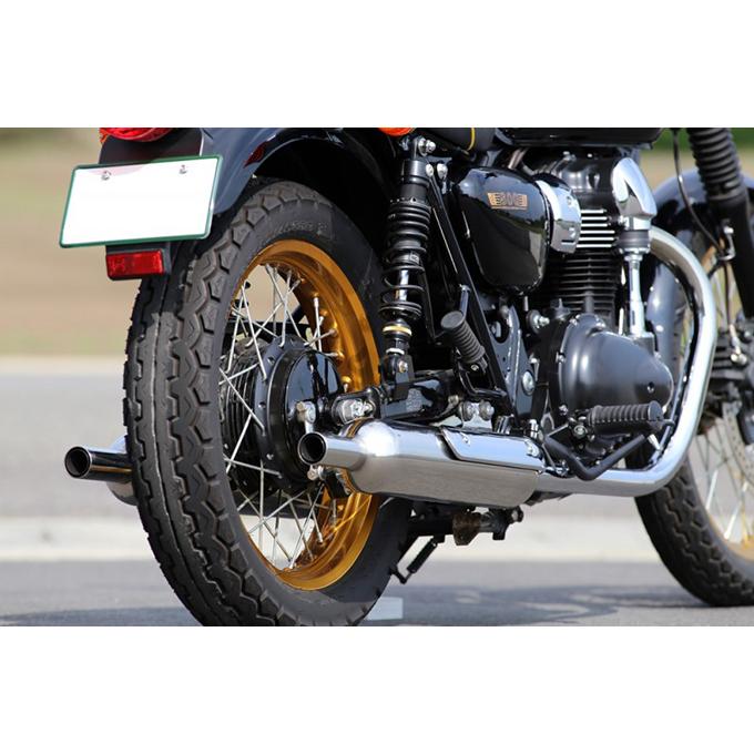 r’s gear W800 ［EBL-EJ800A］ （11〜16年） ワイバン クラシック フルエキゾースト マフラー クラシカル ヒートガード対応タイプ WK20-02HGの画像