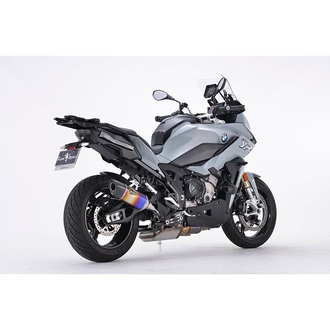 r’s gear S1000XR （20〜22年） ［2BL-S10AA］ リアルスペック スリップオン マフラー チタンドラッグブルー RB19-03SDの画像