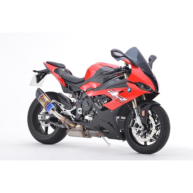 r’s gear S1000RR （19〜22年） ［2BL-S10AA］ リアルスペック スリップオン マフラー チタンドラッグブルー RB17-03SDの画像