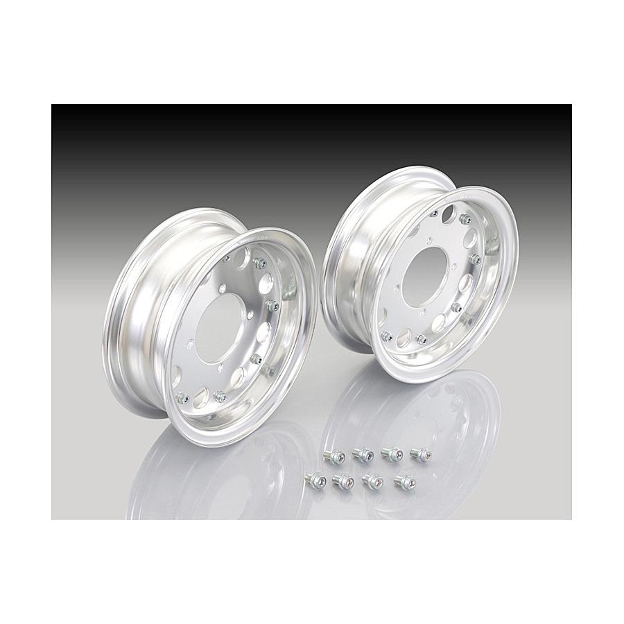 KITACO（キタコ） KITACO 8インチ アルミホイールSET シルバー