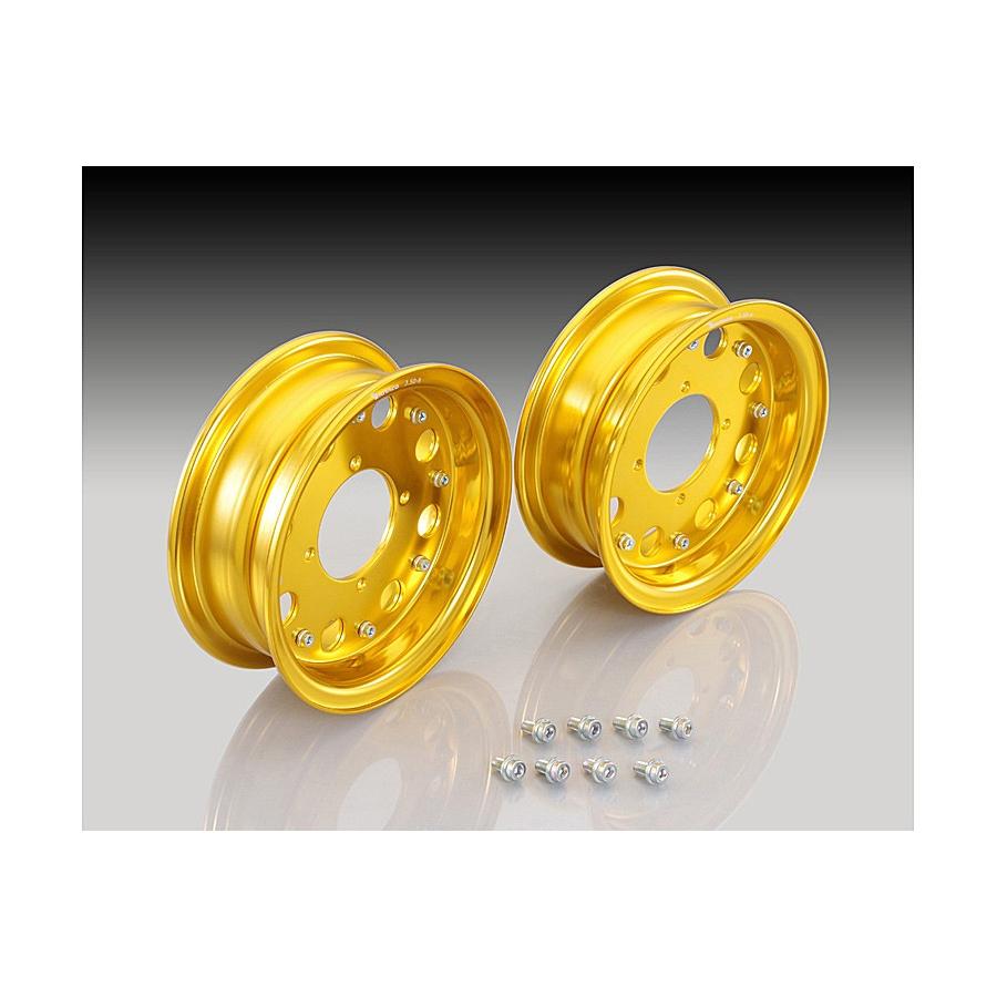 KITACO（キタコ） KITACO 8インチ アルミホイールSET ゴールド