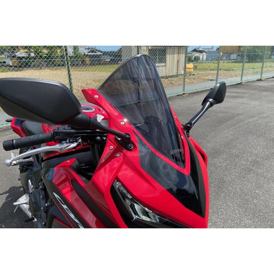 ACRY-Point CBR650R 2019〜 スモークスクリーン ACRYPOINT CBR650R （19年-） スモークスクリーン 110562 : バイク