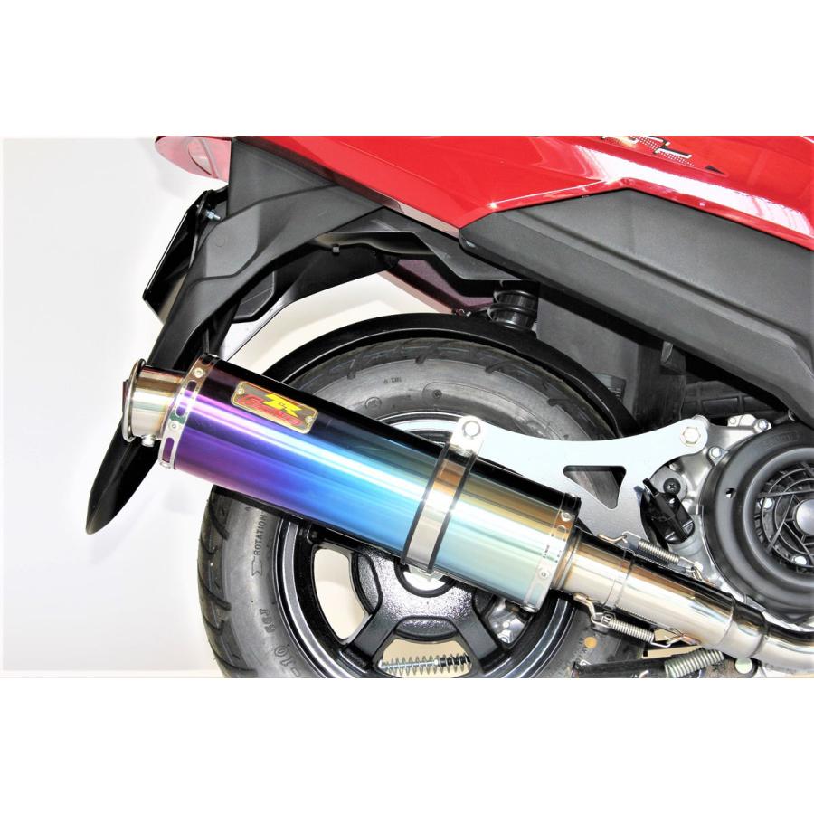 REALIZE アドレス125 ［DT11A］ 22Racing SUS ステンレスマフラー 354