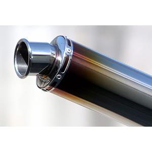 REALIZE 汎用チタンサイレンサー（φ100×450/φ60.5カールエンド/差込φ50 