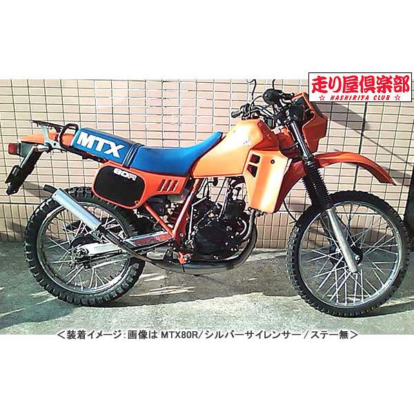 RSY 走り屋倶楽部 タイプ1 （シルバー）サイレント仕様 ステー付属