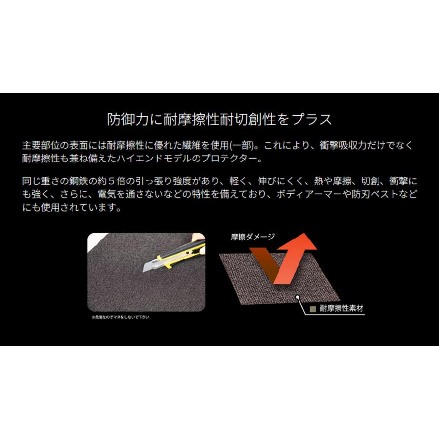 鎧武者 ヒッププロテクター ショートタイプ（Lサイズ）XRDレイヤリング