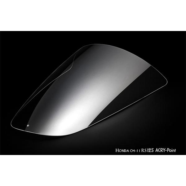 ACRYPOINT RS125R （94-95年） レーシングタイプスクリーン （クリア