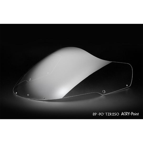 ACRYPOINT TZR250 （89-90年） 表どおり手あい映写幕 （読みやすい） 120401 車、バイク、自転車-外装パーツ