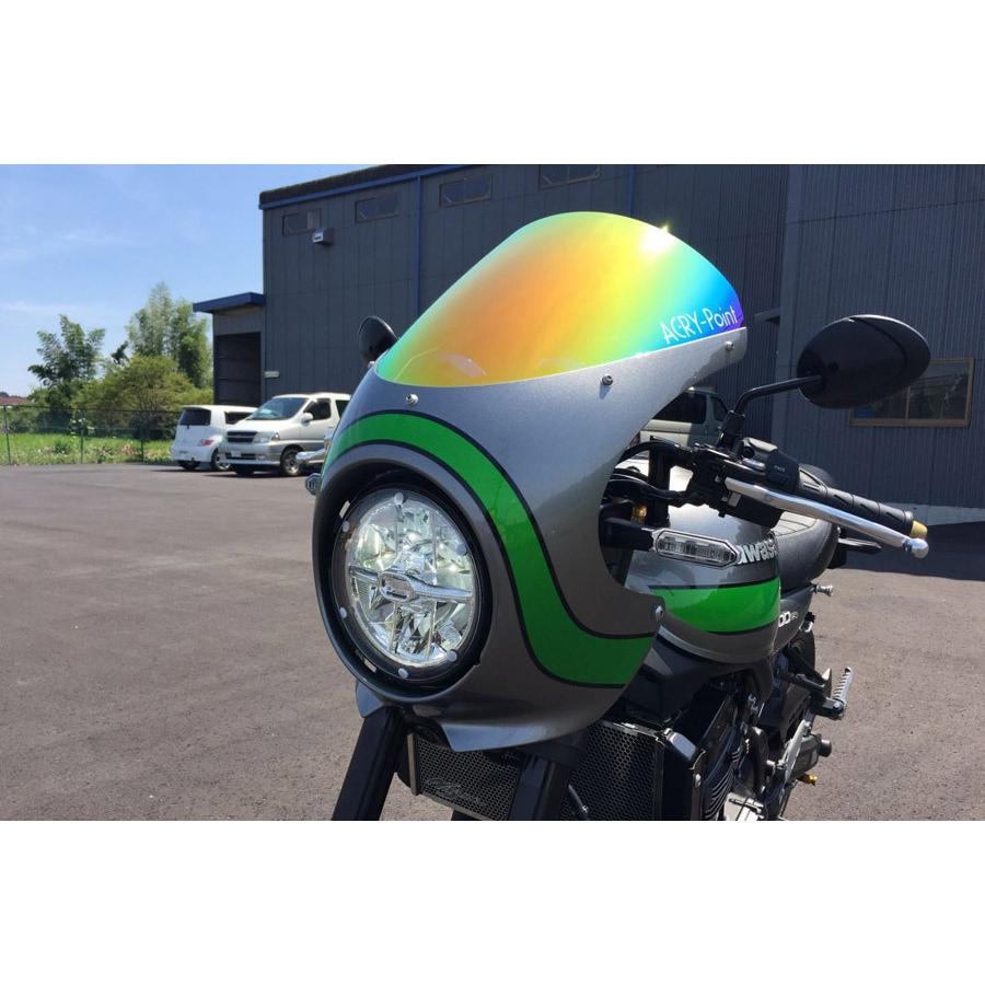 ステンレス製ランプ ACRYPOINT Z900RS CAFE （18-20年） ストリートタイプスクリーン