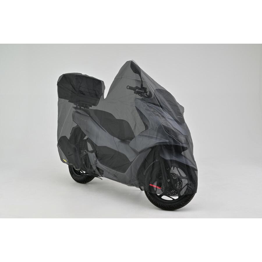 DAYTONA ブラックカバー ウォーターレジスタント ライト 車種専用（PCX BOX専用） 32156の画像
