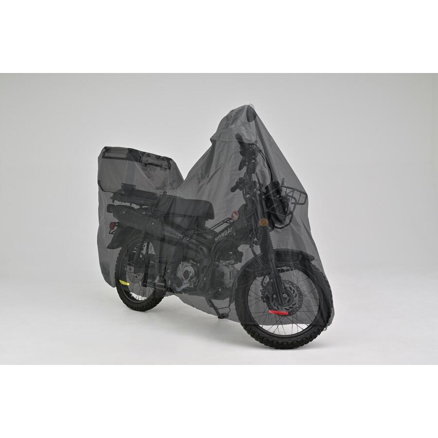 DAYTONA ブラックカバー ウォーターレジスタント ライト 車種専用（CT125 BOX専用） 32133の画像