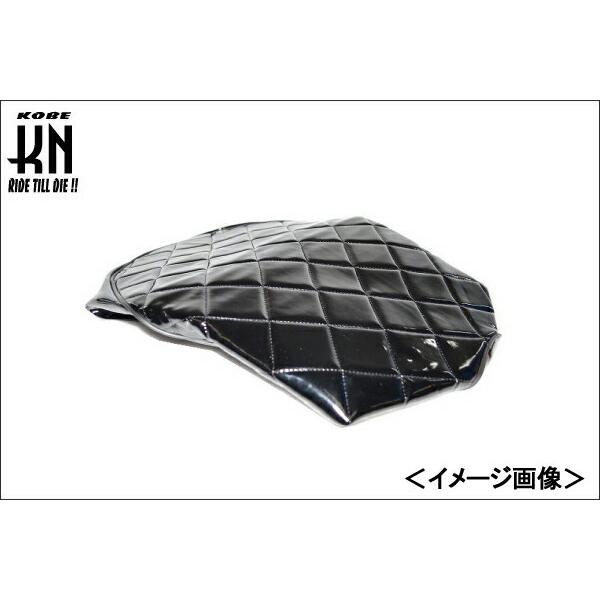 KN企画 シートカバー（ブラックエナメル/ゴムなし）張替え タッカー用