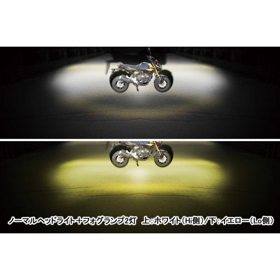 KITACO フォグランプキット(イエロー) CT125用　JA55/65 スペシャルパーツ武川 SP武川 CT125 ［JA55・JA65） LEDスモール