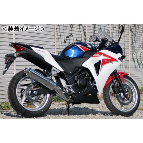 REALIZE Aria SUS TypeS（ステンレス） マフラー/CBR250R［JBK-MC41 