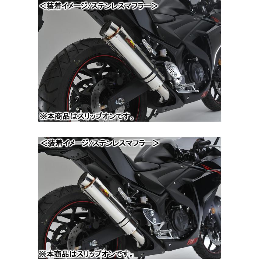 REALIZE Aria Ti TypeS（チタン） マフラー/YZF-R25・YZF-R3 511-SO
