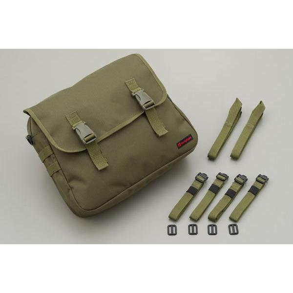 DAYTONA（デイトナ） DAYTONA HenlyBegins サドルバッグMIL/グリーン