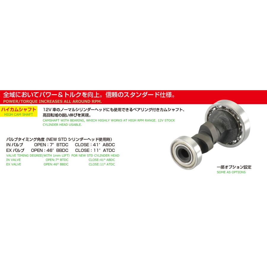 KITACO（キタコ） モンキー・ゴリラ 124cc NEW STD ボアアップKIT 215