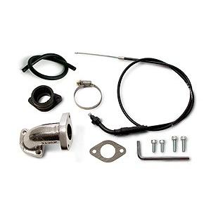 SP武川 KEIHIN PE24ビッグボアキャブレターキット用リペアパーツ/マニホールドセット/モンキー・ゴリラ 03-02-0005