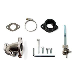 SP武川 MIKUNI VM26ビッグボアキャブレターキット（左後方）用リペアパーツ/マニホールドセット/モンキー・ゴリラ 03-02-254