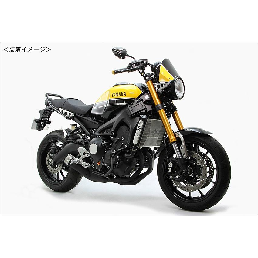 HURRICANE ラジエターコアガード（ブラック）/XSR900 HA6583B_2