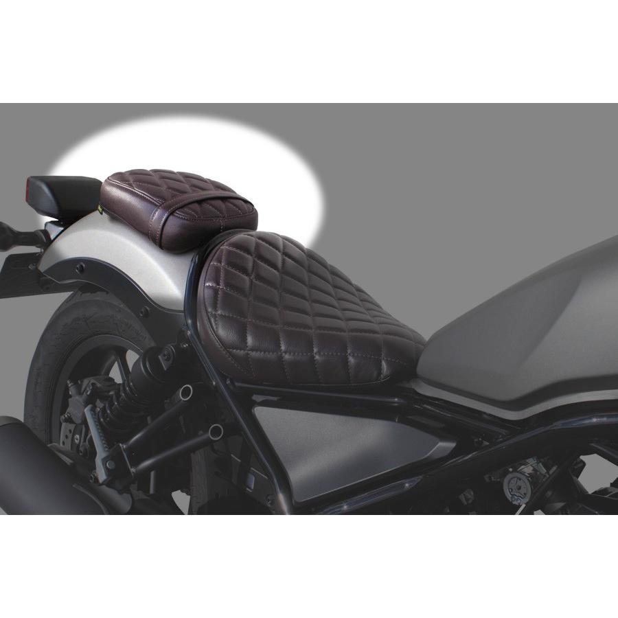 Sp武川 レブル250 Mc49 クッションシートカバー ダイヤモンドステッチ ピリオン 09 11 0230 バイクパーツmotojam Yahoo 店 通販 Yahoo ショッピング