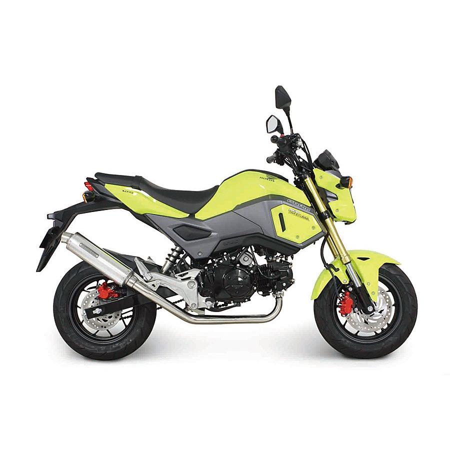 グロム125 SP武川ボンバーマフラー（政府認証） JC61後期、JC75