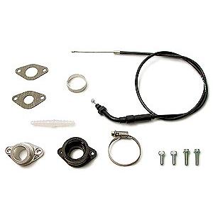 SP武川 KEIHIN PC18 ビッグボアキャブレターキット用リペアパーツ/マニホールドセット/Ape50・XR50モタード 03-02-047
