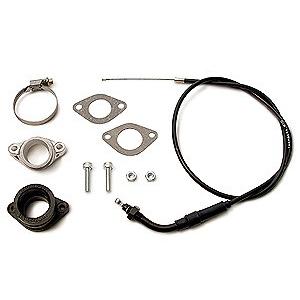 SP武川 KEIHIN PD22 ビッグボアキャブレターキット用リペアパーツ/マニホールドセット/Ape100・XR100モタード 03-02-046