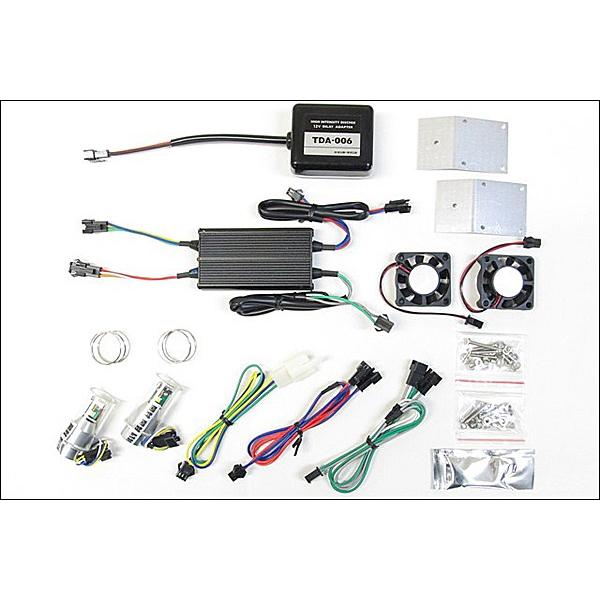 PROTEC 車種専用 LB7-BW LEDヘッドライトバルブキット PH7 6000K/BW’S100（02年 台湾仕様） 65020