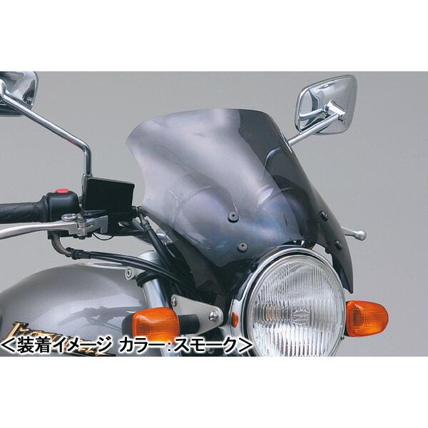 DAYTONA（バイク用品） - DAYTONA グース350・グース250用/「Blast Barrier」＋「車種専用ステー」仕掛ける 61381-SET エアロバイザー-車、バイク、自転車-外装パーツ