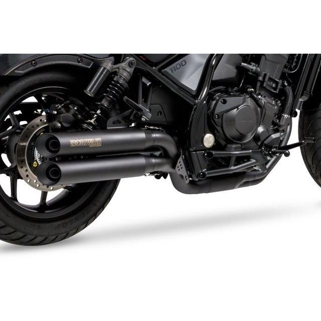 REBEL1100 モリワキ 01810-401T5-10 フルエキマフラー モリワキ モリワキエンジニアリング MORIWAKI フルEX CROSS TWIN BLK