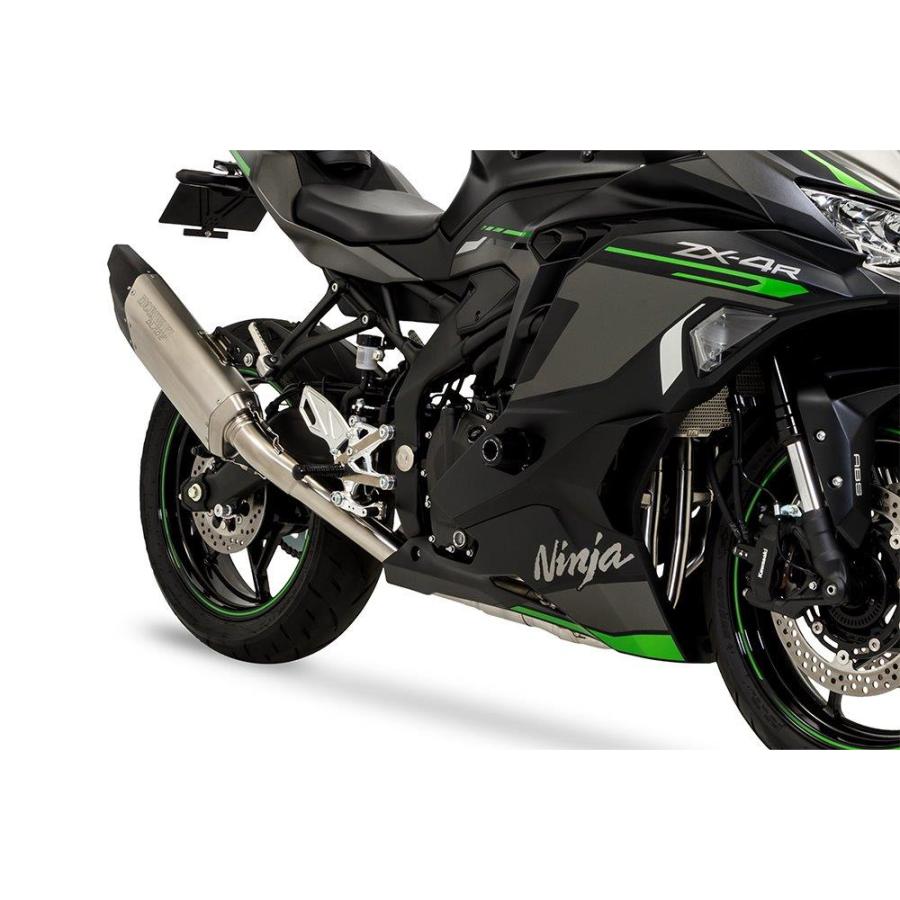 モリワキ KAWASAKI カワサキ Ninja ZX-4R/SE (23-) フルエキゾーストマフラー BLADE チタニウム/カーボン｜moto-occ｜05