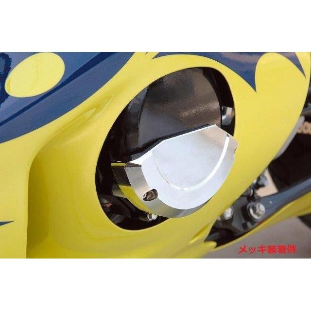 在庫有り POSH Faith ポッシュ フェイス エンジンガード メッキ GSX1300R ハヤブサ(1999-2016) 086302の画像