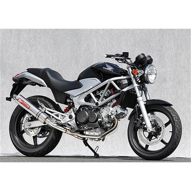 Yamamoto ヤマモトレーシング マフラー 09〜 VTR250 FI SUS2-1 チタン 2009年〜 10260-61STCの画像