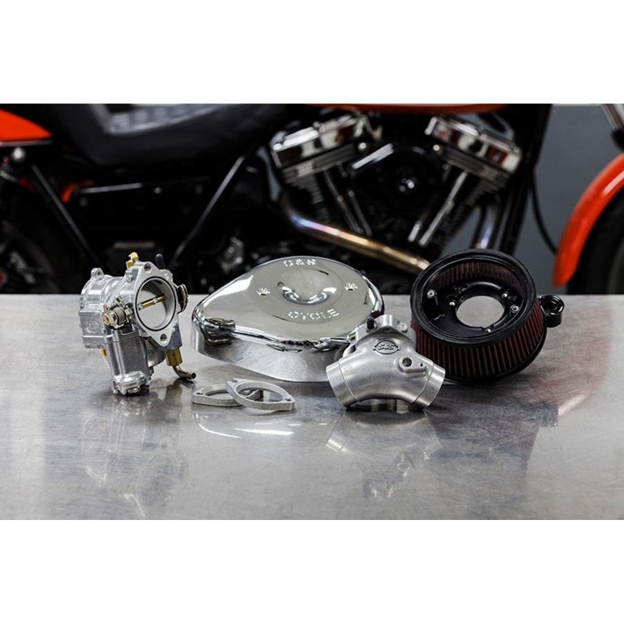S&S Cycle エスアンドエスサイクル スーパーEキャブレター&ティア