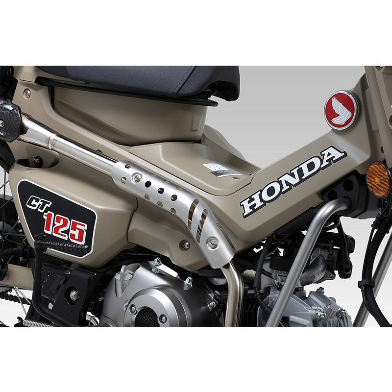 在庫有り 当日発送 CT125 ハンターカブ ヨシムラ 機械曲 GP-MAGNUMサイクロン TYPE-UP EXPORT SPEC 政府認証 サテンフィニッシュカバー 110A-43F-5U30|moto-occ|04
