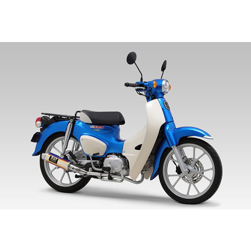 YOSHIMURA 110A-46E-5U80B Cross Cub110用 ヨシムラ（YOSHIMURA） スーパーカブ110 (18〜21/22) チタンブルー