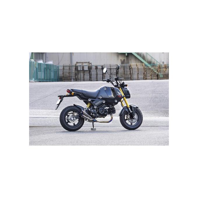 OVER RACING（オーバーレーシング） ツインメガホン チタンマフラー