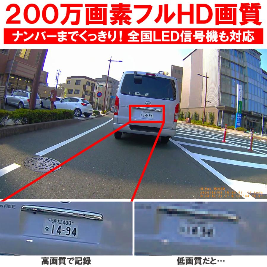 完璧 Daytona デイトナ バイク用 ドライブレコーダー 前後2カメラ 0万画素 フルhd 防水 防塵 Led信号 Gセンサー Gps Mivue M760d Dprd Jatimprov Go Id