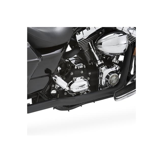 バンスアンドハインズ DresserDuals ドレッサーデュアルズ ヘッドパイプ ブラック マフラー TOURING 95-08 1802-0205_1