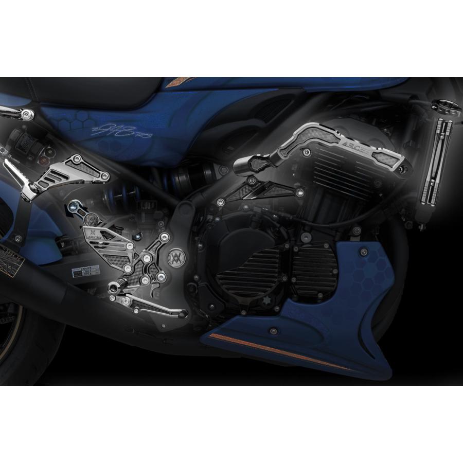 PMC ピーエムシー ARCHI アーキ ラジエターキャップカバー Z900RS 21