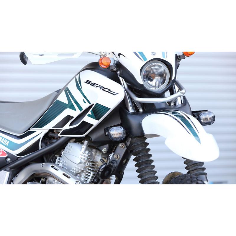セロー250　キジマ製フォグランプ（イエロー）タイプ KIJIMA（キジマ） 在庫有り フォグランプKIT イエローLED スモール