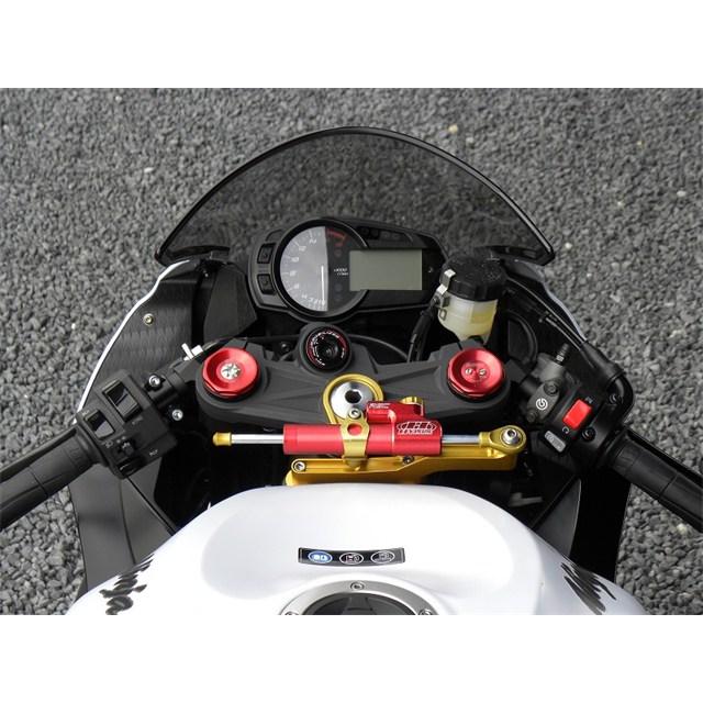 CNCステアリングダンパーステー 75mm/TYPE-3 ゴールド | HYPERPRO 要
