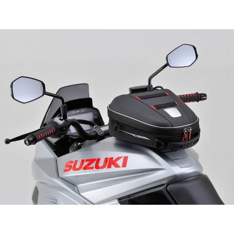 GIVI (ジビ) バイク用 タンクバッグ 10L 容量可変式 タンクロック 